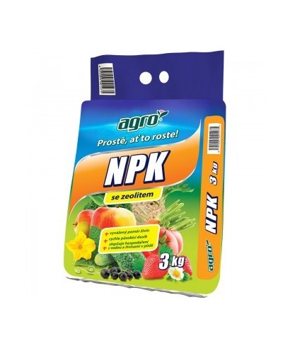 Agro NPK se zeolitem 3kg