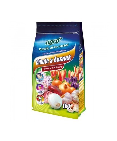 Agro Organo–minerální hnojivo cibule a česnek 1 kg
